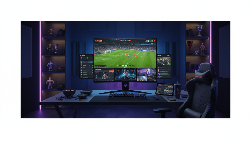 Transmiss&atilde;o de Jogos Ao Vivo na WAYBET
